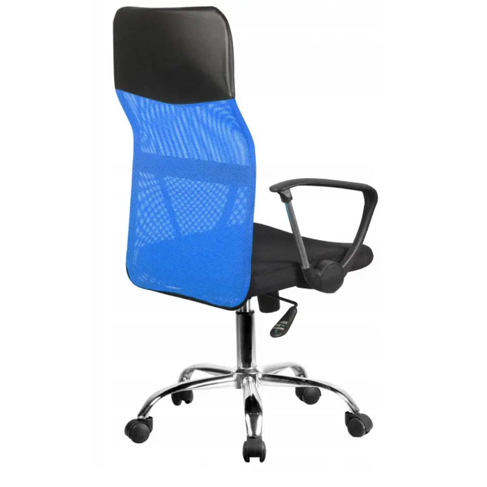 Topeshop KRZESŁO NEMO NIEBIESKIE office/computer chair Padded seat Mesh backrest - Office