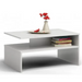 Topeshop ŁAWA BOSTON BIEL coffee/side/end table Coffee table Free-form shape 2 leg(s) - Wooden benches