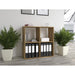 Topeshop MALAX 2X2 ARTISAN living room bookcase - Wooden shelvesRGA-DRE<<<ShelvesRGA<<<ActionPL