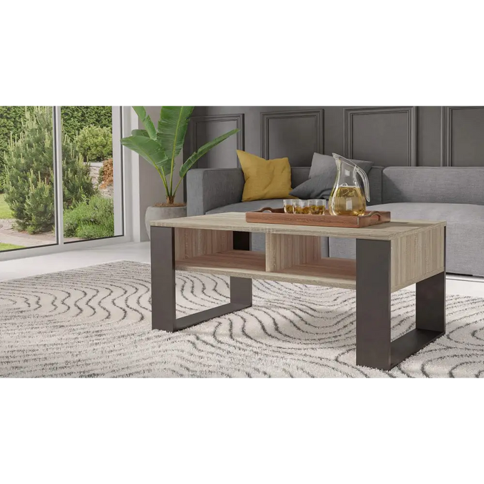 Topeshop MODERN 2P SON CZ coffee/side/end table Coffee table Rectangular shape 2 leg(s) - Wooden benches
