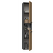 Topeshop NEL I ANT/ART bathroom storage cabinet Graphite Oak - Standing bathroom cabinetsMLA-SZS<<<Bathroom
