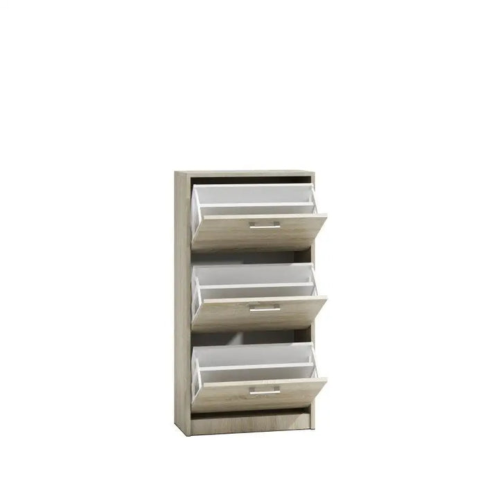 Topeshop PAULA SONOMA shoe organizer Closed Oak - Shoe cabinetsMEP-SNB<<<Hall furnitureMEP<<<ActionPL