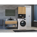 Topeshop POLA MINI DK ANT/ART bathroom storage cabinet Graphite Oak - Hanging bathroom cabinetsMLA-SZW<<<Bathroom