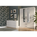 Topeshop ROMANA 160 BIEL bedroom wardrobe/closet 11 shelves 4 door(s) White - Openable