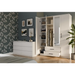 Topeshop ROMANA 160 BIEL bedroom wardrobe/closet 11 shelves 4 door(s) White - Openable
