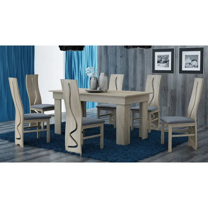 Topeshop SO MADRAS SONOMA coffee/side/end table Side/End table Free-form shape 4 leg(s) - Wooden benches