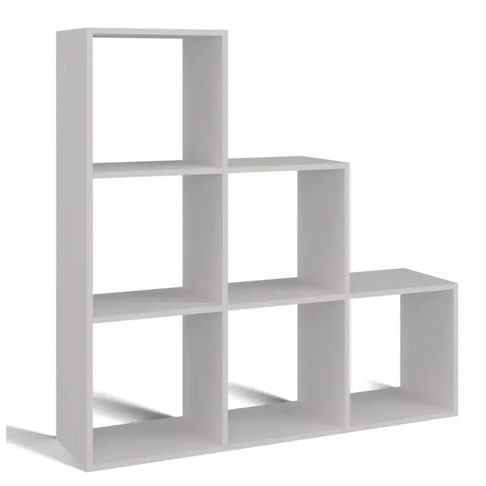 Topeshop STEP BIEL 3X3 living room bookcase - Wooden shelvesRGA-DRE<<<ShelvesRGA<<<ActionPL