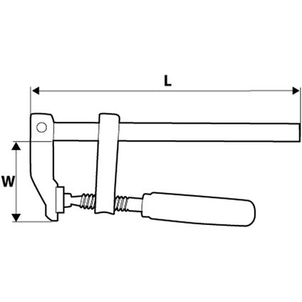 500 MM TOPEX CARPENTER BRACKET