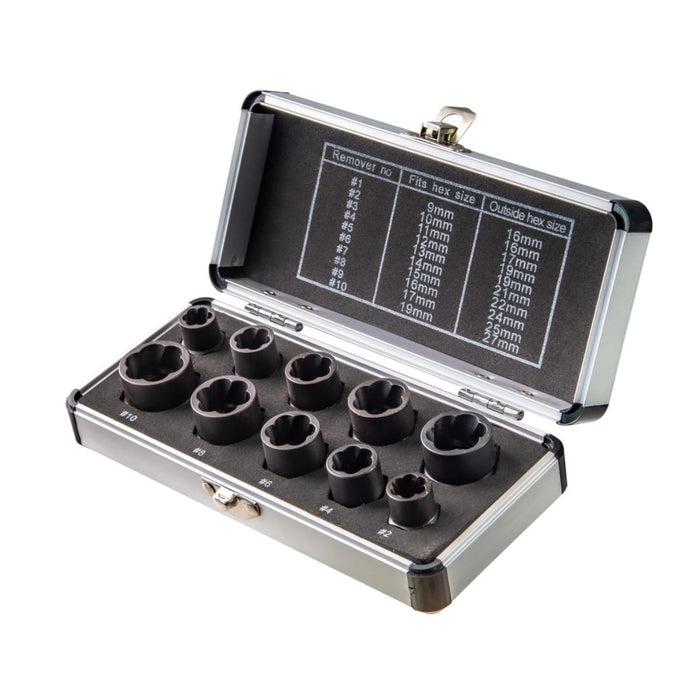 SET OF EXTRACTORS TMR 3/8'' 10PCS