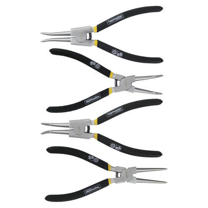 SET OF ZEGER PLIERS 6/160MM 4 PIECES TOPMASTER
