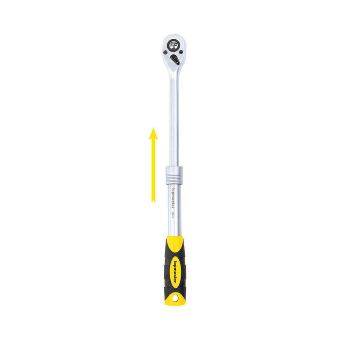 RATCHET WITH TELESCOPIC HANDLE 1/4''TMP