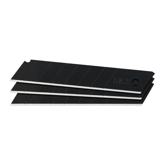 SPARE KNIFE 18MM BLACK 10PCS TMP