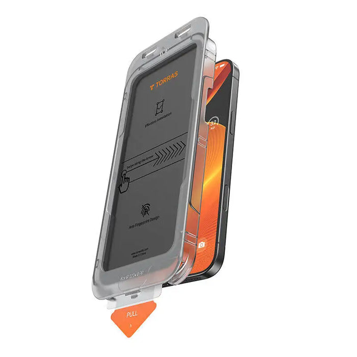 Torras Install Master Privacy Glass for iPhone 16 ProMax - For smartphones<<<Tempered glass and screen protectors<<<GSM