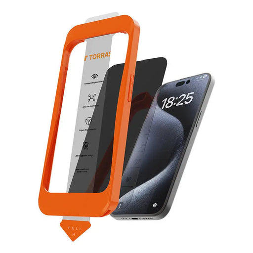 Torras Install Master tempered glass for iPhone 16 Pro - For smartphones<<<Tempered glass and screen protectors<<<GSM