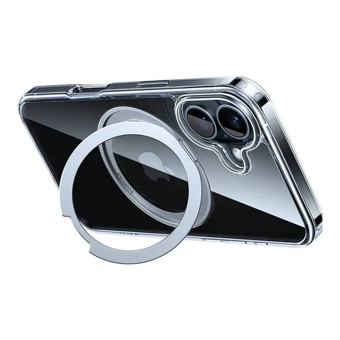 Torras Ostand Pro Case for iPhone 16 Plus (Transparent) - Protective cases for smartphones<<<Cases<<<GSM