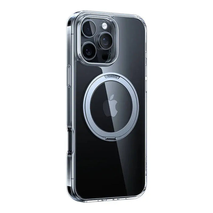 Torras Ostand Pro Case for iPhone 16 ProMax (Transparent) - Protective cases for smartphones<<<Cases<<<GSM