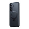 Torras Ostand Spin Series phone case for Samsung S25 (black) - Protective cases for smartphones<<<Cases<<<GSM