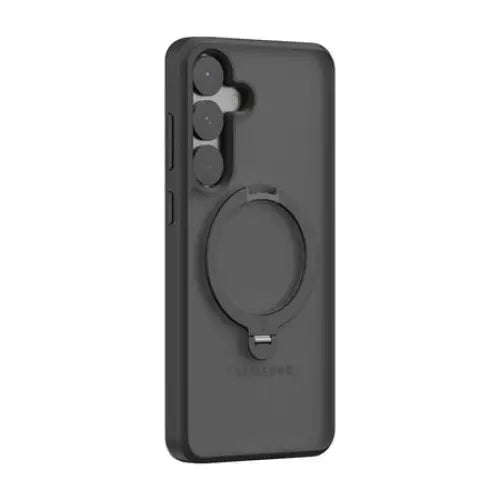 Torras Ostand Spin Series phone case for Samsung S25 (black) - Protective cases for smartphones<<<Cases<<<GSM