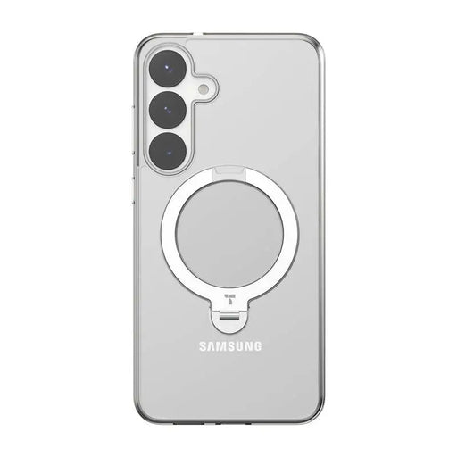 Torras Ostand Spin Series phone case for Samsung S25 (transparent) - Protective cases for smartphones<<<Cases<<<GSM
