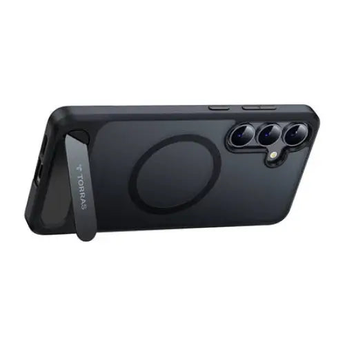 Torras Phone Case Pstand Series do Samsung S25+ (black) - Protective cases for smartphones<<<Cases<<<GSM