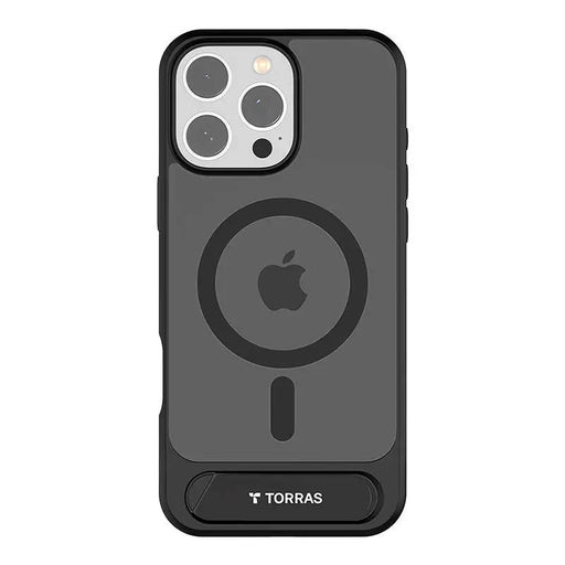 Torras Pstand Series Case for iPhone 16 Pro (black) - Protective cases for smartphones<<<Cases<<<GSM