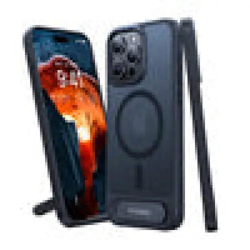 Torras UPRO Pstand Case for iPhone 15 Pro Max (black) - Protective cases for smartphones<<<Cases<<<GSM