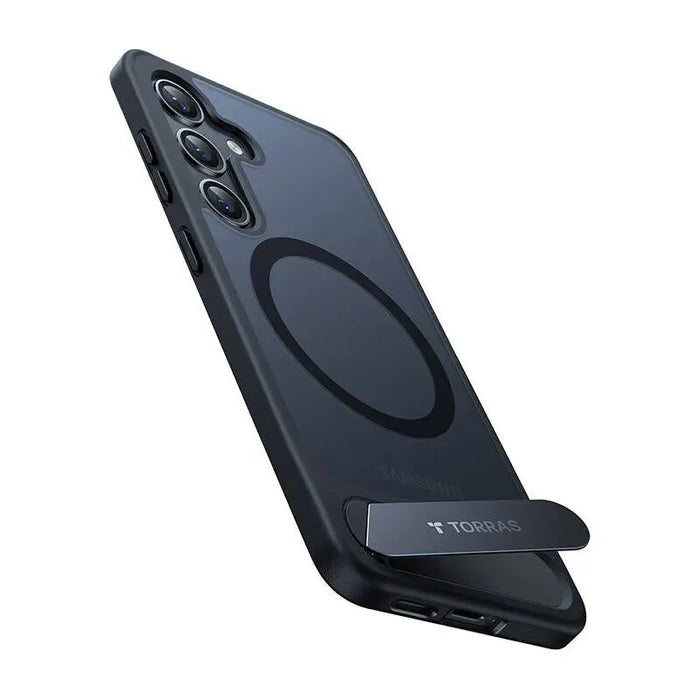 Torras UPRO Pstand case for Samsung S24 (black) - Protective cases for smartphones<<<Cases<<<GSM Accessories<<<InnproXML