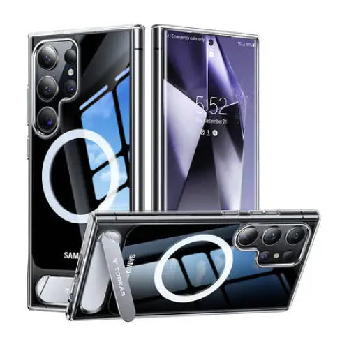 Torras UPRO Pstand Case for Samsung S24 Ultra (Transparent) - Protective cases for smartphones<<<Cases<<<GSM