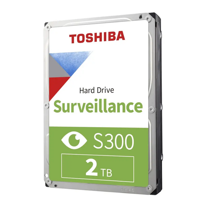 Toshiba S300 Surveillance internal hard drive 2 TB 5400 RPM 128 MB 3.5’’ Serial ATA III