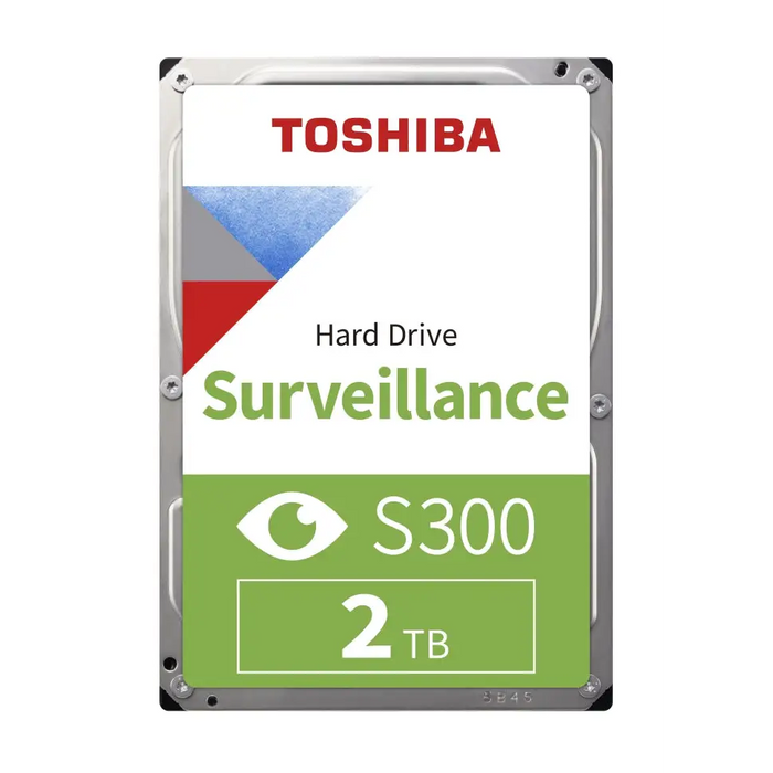 Toshiba S300 Surveillance internal hard drive 2 TB 5400 RPM 128 MB 3.5’’ Serial ATA III