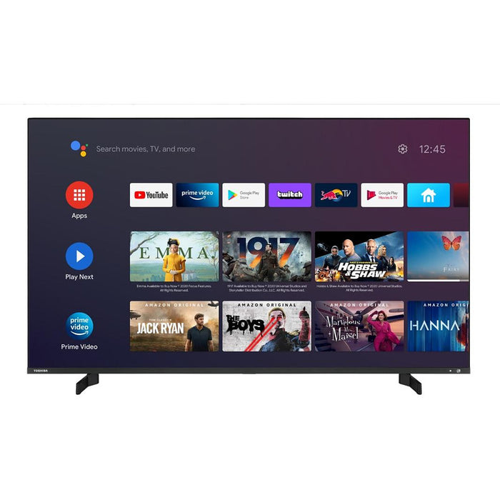 TV Toshiba 50QA5D63DG ANDROID SMART , LED , 50 inch, 126 cm, 3840x2160 UHD-4K , Smart TV , Android