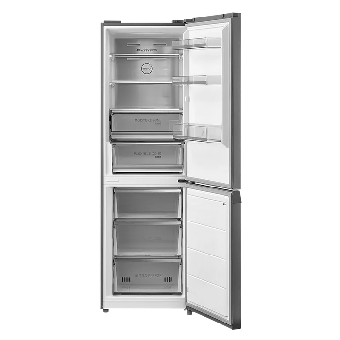 Refrigerator with freezer Toshiba GR-RB449WE-PMJ(49) , 338 l, E , No Frost , Gray