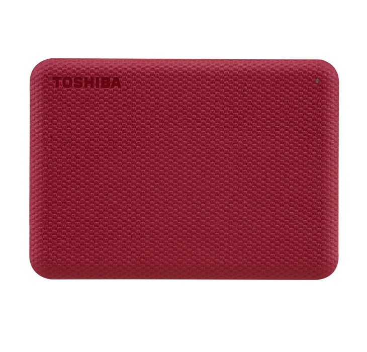External Hard Drive Toshiba CANVIO ADVANCE Red 1 TB HDD