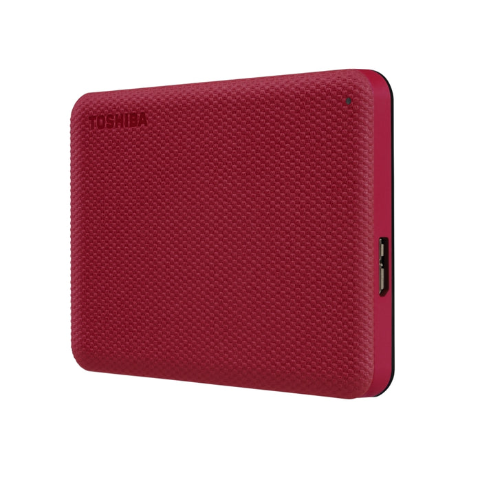External Hard Drive Toshiba CANVIO ADVANCE Red 1 TB HDD