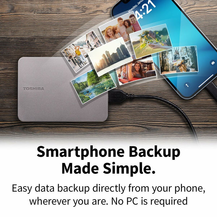 External Hard Drive Toshiba HDTX210ESCAA Grey Magnetic
