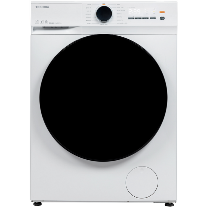 Washing machine Toshiba TW-T21BU80UWBK(WW) , 1200 rpm, 7.00 kg, A , White