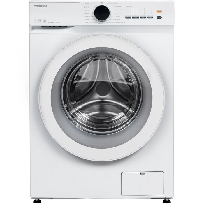Washing machine Toshiba TW-T21BU90UWBK(WW) , 1400 rpm, 8.00 kg, A , White