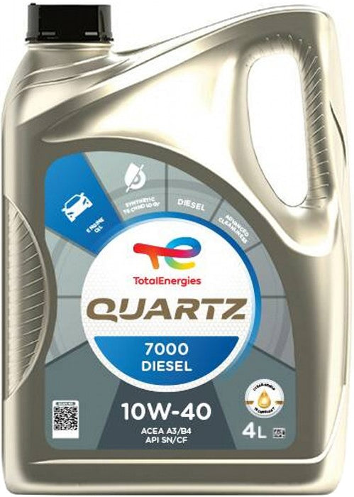 TOTAL QUARTZ 7000 DIESEL 10W-40 4L