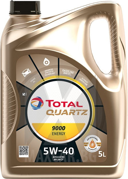 TOTAL QUARTZ 9000 ENERGY 5W-40 5L