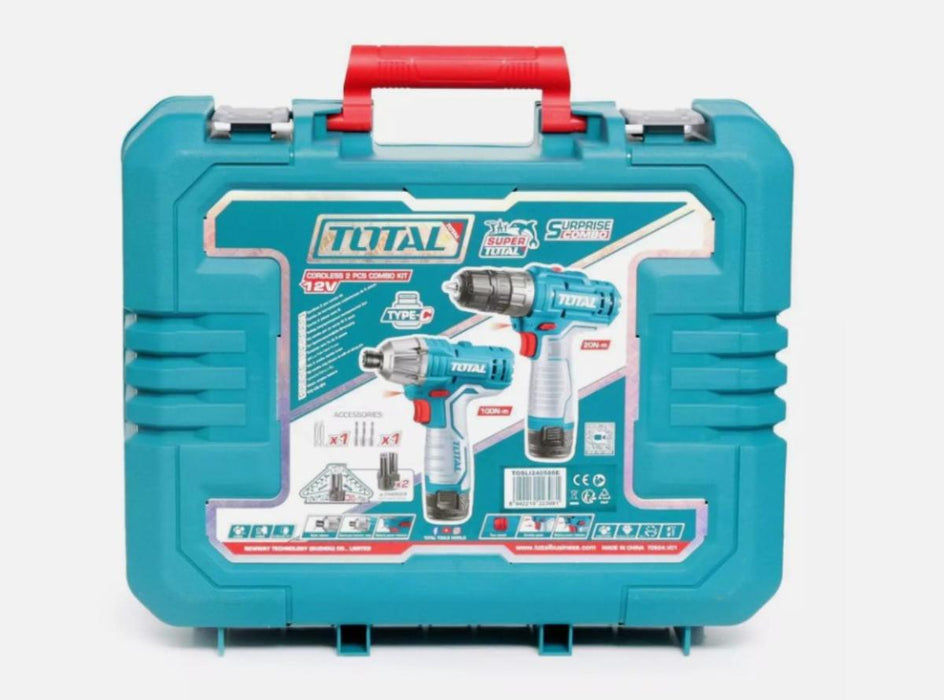TOTAL SCREWDRIVER AND IMPACT SCREWDRIVER KIT