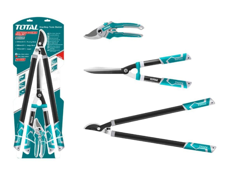 K-KT GARDEN SHEARS TOTAL IND 3 PCS