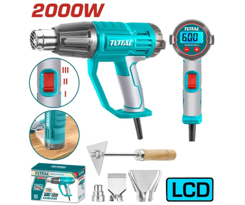 HOT AIR GUN 2000W 600°TOTAL