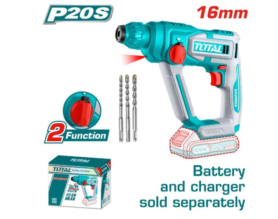 CORDLESS DRILL 16MM TOTAL