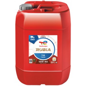TOTAL RUBIA TIR 7400 15W-40 20L