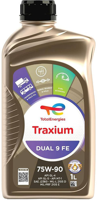 TOTAL TRAXIUM DUAL 9 FE 75W-90 1L