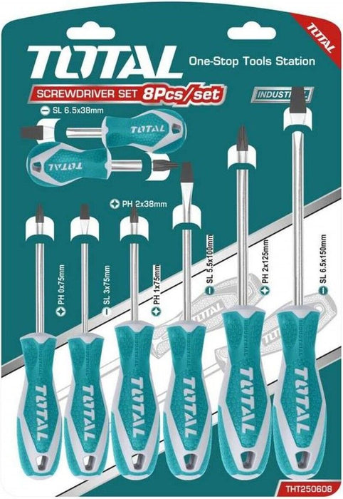 SCREWDRIVER SET 8H TOTAL