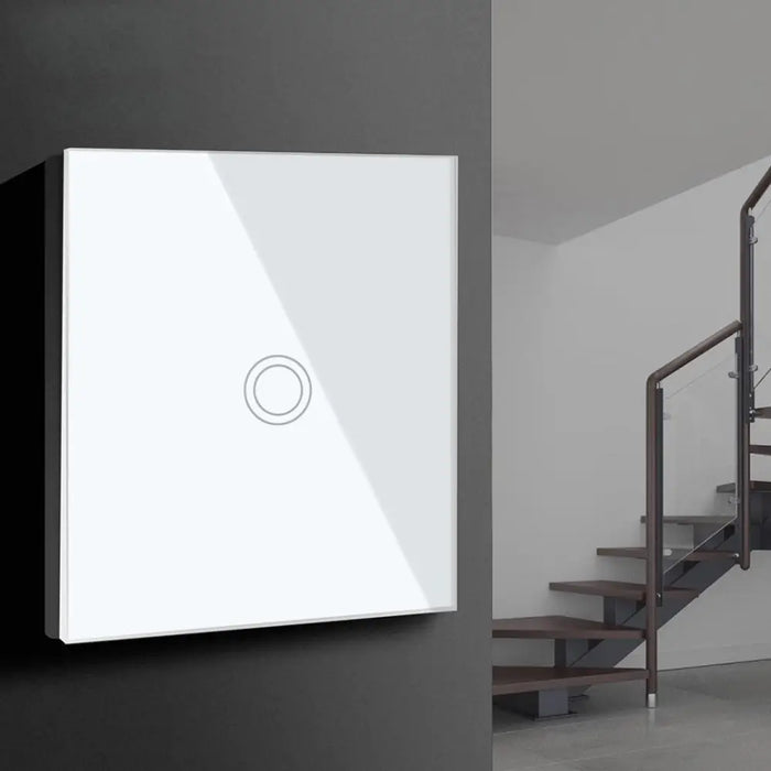 Touch Changeover Switch Light Switch Cross Switch Wall Switch Stair Switch with Color Change LED Backlight Recessed