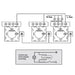 Touch Changeover Switch Light Switch Cross Switch Wall Switch Stair Switch with Color Change LED Backlight Recessed