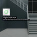 Touch Changeover Switch Light Switch Cross Switch Wall Switch Stair Switch with Color Change LED Backlight Recessed