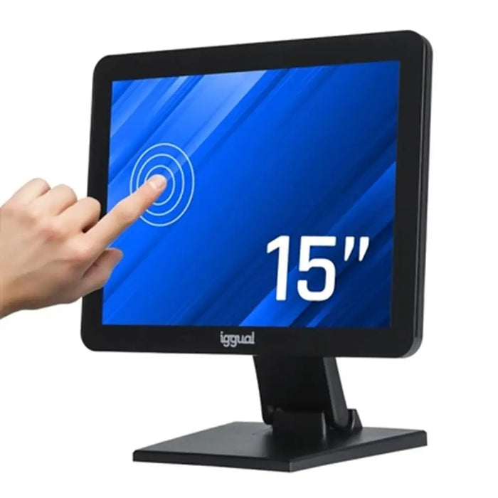 Touch Screen Monitor iggual IGG319666 15’’ - Електроника Периферни и резервни части<<<Компютри|